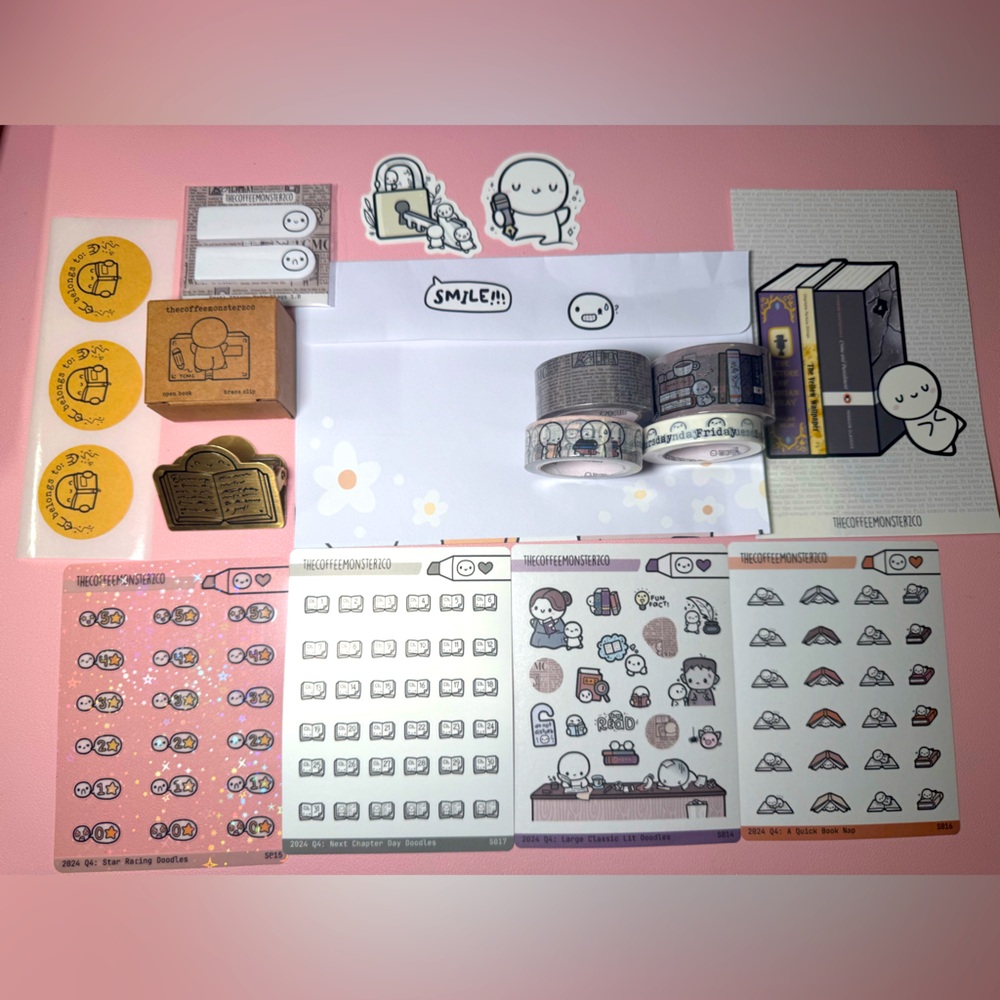 TCMC (The Coffee Montserz Co) Pen Pals Q4 Subscription, Literature